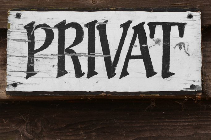 Was ist privat? Foto (c) Antranias / pixabay.com